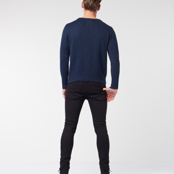 Men's Knit Sweater GREY (MKS) - Picture 13 of 13